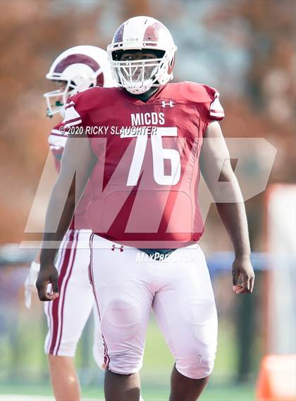 Thumbnail 2 in Trinity Catholic @ MICDS (MSHSAA Class 4 District Playoff) photogallery.