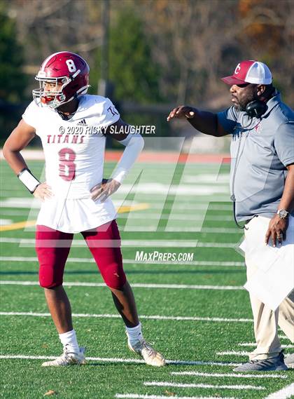 Thumbnail 1 in Trinity Catholic @ MICDS (MSHSAA Class 4 District Playoff) photogallery.