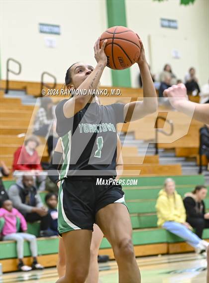 Thumbnail 1 in Yorktown vs Cowan (Delaware County Tournament)  photogallery.