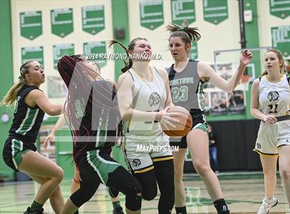 Thumbnail 3 in Yorktown vs Cowan (Delaware County Tournament)  photogallery.