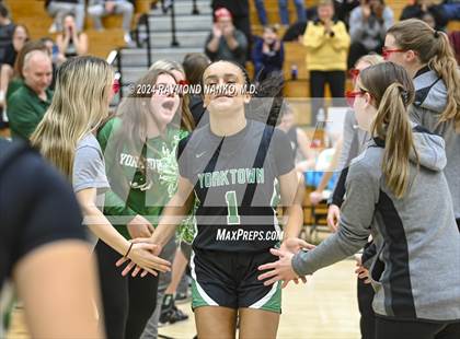 Thumbnail 3 in Yorktown vs Cowan (Delaware County Tournament)  photogallery.