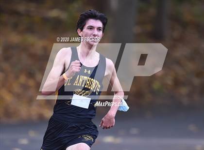 Thumbnail 1 in NSCHSAA Boys Cross Country Championship Nov 1, 2020 (Our Lady of Mercy) photogallery.