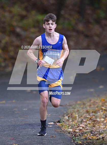 Thumbnail 1 in NSCHSAA Boys Cross Country Championship Nov 1, 2020 (Our Lady of Mercy) photogallery.