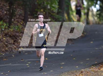 Thumbnail 1 in NSCHSAA Boys Cross Country Championship Nov 1, 2020 (Our Lady of Mercy) photogallery.