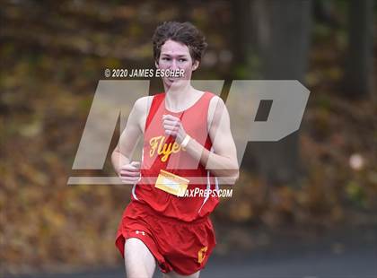 Thumbnail 1 in NSCHSAA Boys Cross Country Championship Nov 1, 2020 (Our Lady of Mercy) photogallery.