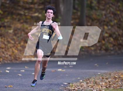 Thumbnail 1 in NSCHSAA Boys Cross Country Championship Nov 1, 2020 (Our Lady of Mercy) photogallery.