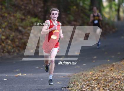 Thumbnail 2 in NSCHSAA Boys Cross Country Championship Nov 1, 2020 (Our Lady of Mercy) photogallery.