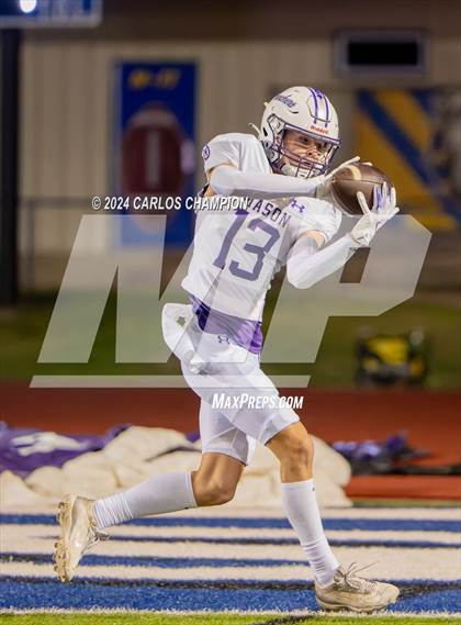 Thumbnail 2 in Mason vs. Rosebud-Lott (UIL Football 2A Division 1 Region 4 Bi-District) photogallery.
