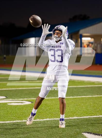 Thumbnail 3 in Mason vs. Rosebud-Lott (UIL Football 2A Division 1 Region 4 Bi-District) photogallery.