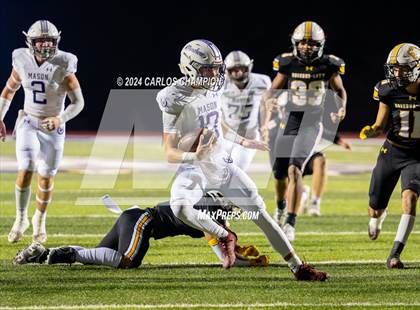 Thumbnail 1 in Mason vs. Rosebud-Lott (UIL Football 2A Division 1 Region 4 Bi-District) photogallery.