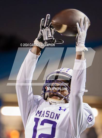 Thumbnail 3 in Mason vs. Rosebud-Lott (UIL Football 2A Division 1 Region 4 Bi-District) photogallery.