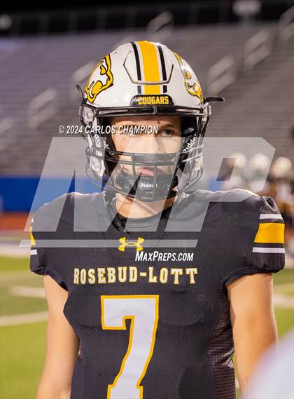Thumbnail 2 in Mason vs. Rosebud-Lott (UIL Football 2A Division 1 Region 4 Bi-District) photogallery.