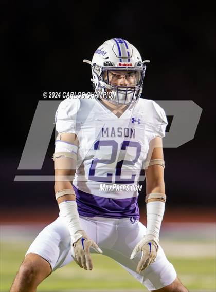 Thumbnail 3 in Mason vs. Rosebud-Lott (UIL Football 2A Division 1 Region 4 Bi-District) photogallery.