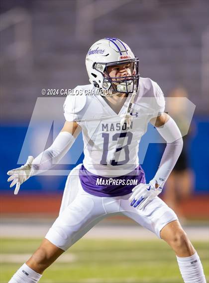 Thumbnail 2 in Mason vs. Rosebud-Lott (UIL Football 2A Division 1 Region 4 Bi-District) photogallery.