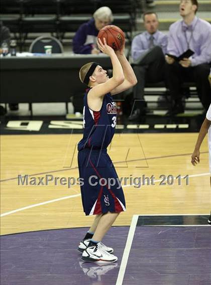 Thumbnail 2 in Vacaville Christian vs. Bradshaw Christian (CIF SJS D5 Final) photogallery.