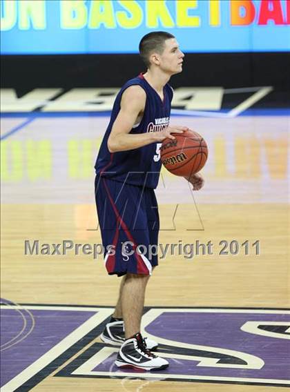 Thumbnail 1 in Vacaville Christian vs. Bradshaw Christian (CIF SJS D5 Final) photogallery.