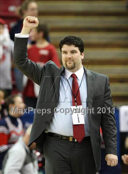 Thumbnail 1 in Vacaville Christian vs. Bradshaw Christian (CIF SJS D5 Final) photogallery.