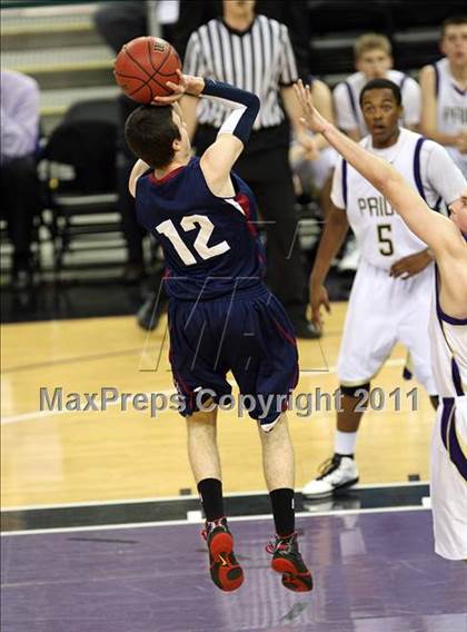 Thumbnail 2 in Vacaville Christian vs. Bradshaw Christian (CIF SJS D5 Final) photogallery.