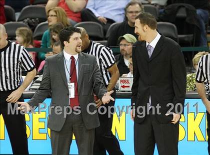 Thumbnail 1 in Vacaville Christian vs. Bradshaw Christian (CIF SJS D5 Final) photogallery.