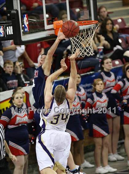 Thumbnail 1 in Vacaville Christian vs. Bradshaw Christian (CIF SJS D5 Final) photogallery.