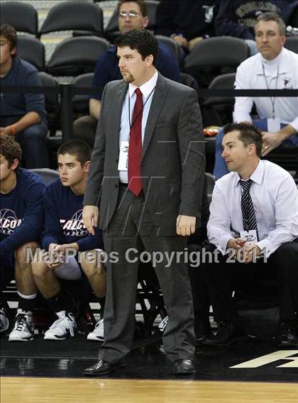 Thumbnail 2 in Vacaville Christian vs. Bradshaw Christian (CIF SJS D5 Final) photogallery.