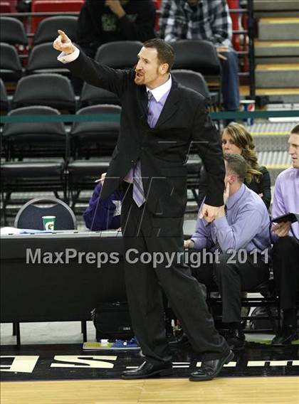 Thumbnail 2 in Vacaville Christian vs. Bradshaw Christian (CIF SJS D5 Final) photogallery.