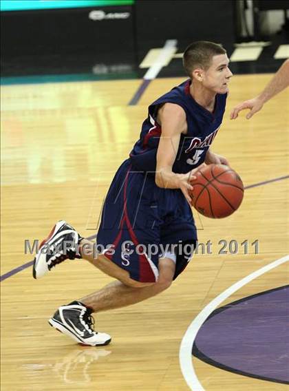 Thumbnail 3 in Vacaville Christian vs. Bradshaw Christian (CIF SJS D5 Final) photogallery.