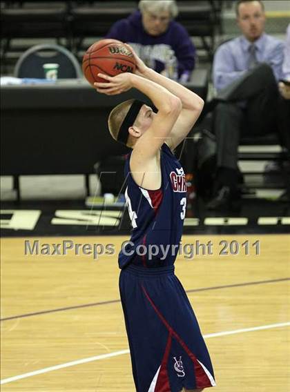 Thumbnail 3 in Vacaville Christian vs. Bradshaw Christian (CIF SJS D5 Final) photogallery.