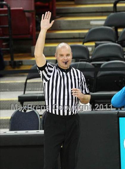 Thumbnail 2 in Vacaville Christian vs. Bradshaw Christian (CIF SJS D5 Final) photogallery.