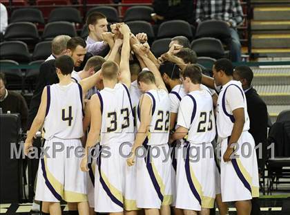 Thumbnail 1 in Vacaville Christian vs. Bradshaw Christian (CIF SJS D5 Final) photogallery.