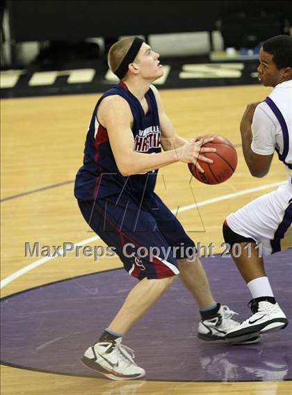 Thumbnail 3 in Vacaville Christian vs. Bradshaw Christian (CIF SJS D5 Final) photogallery.