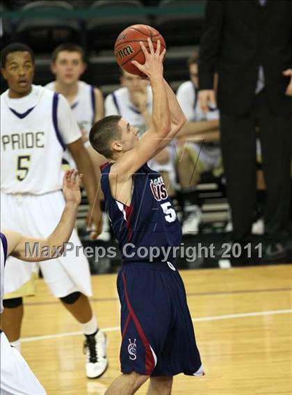 Thumbnail 1 in Vacaville Christian vs. Bradshaw Christian (CIF SJS D5 Final) photogallery.