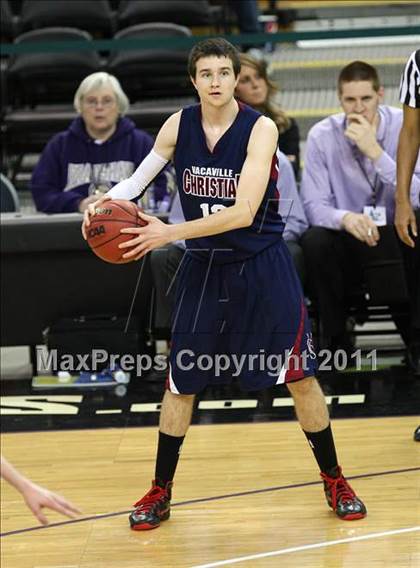 Thumbnail 2 in Vacaville Christian vs. Bradshaw Christian (CIF SJS D5 Final) photogallery.