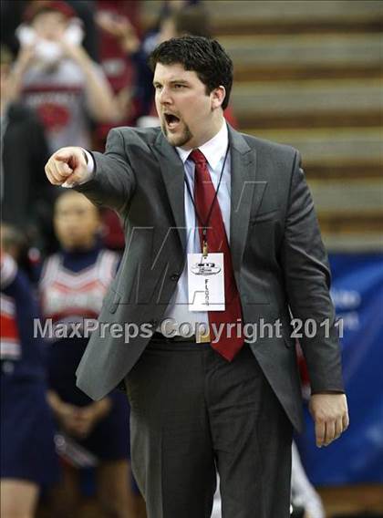 Thumbnail 2 in Vacaville Christian vs. Bradshaw Christian (CIF SJS D5 Final) photogallery.