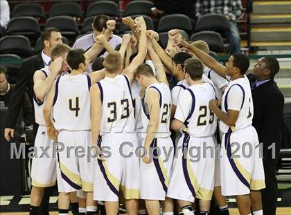 Thumbnail 2 in Vacaville Christian vs. Bradshaw Christian (CIF SJS D5 Final) photogallery.