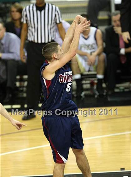 Thumbnail 2 in Vacaville Christian vs. Bradshaw Christian (CIF SJS D5 Final) photogallery.