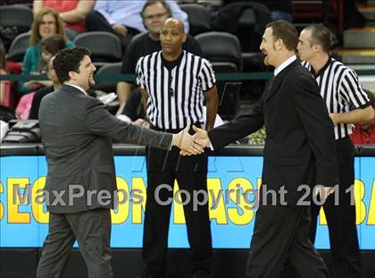Thumbnail 3 in Vacaville Christian vs. Bradshaw Christian (CIF SJS D5 Final) photogallery.