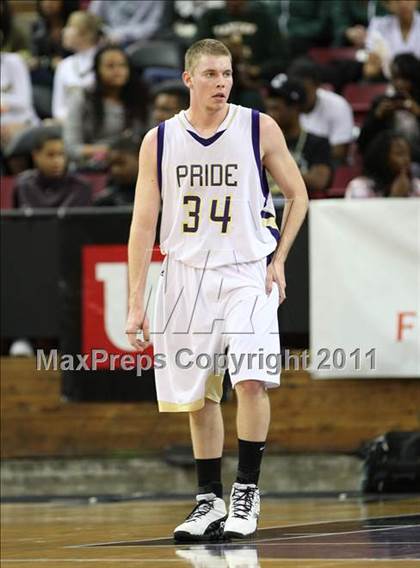Thumbnail 3 in Vacaville Christian vs. Bradshaw Christian (CIF SJS D5 Final) photogallery.