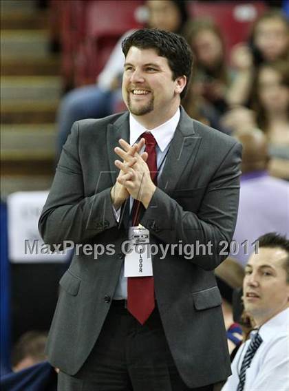 Thumbnail 1 in Vacaville Christian vs. Bradshaw Christian (CIF SJS D5 Final) photogallery.
