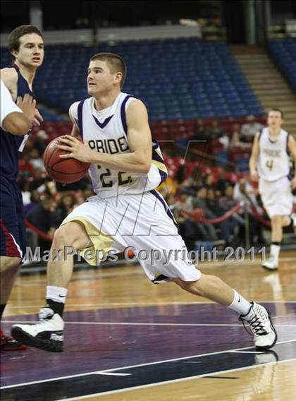 Thumbnail 1 in Vacaville Christian vs. Bradshaw Christian (CIF SJS D5 Final) photogallery.