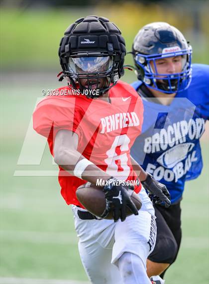 Thumbnail 1 in Brockport @ Penfield (Scrimmage)  photogallery.
