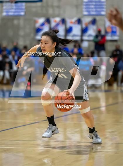 Thumbnail 2 in Sierra Canyon @ La Jolla Country Day CIF SDS Girls' Basketball Championships (California) photogallery.
