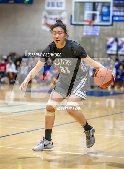 Thumbnail 3 in Sierra Canyon @ La Jolla Country Day CIF SDS Girls' Basketball Championships (California) photogallery.