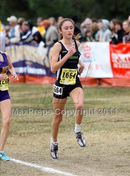Thumbnail 3 in CIF State Cross Country Championships (D4 Girls) photogallery.