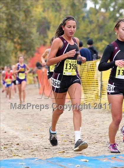 Thumbnail 3 in CIF State Cross Country Championships (D4 Girls) photogallery.