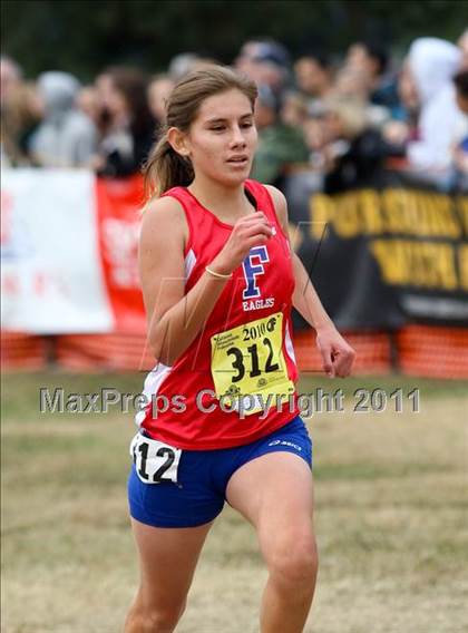 Thumbnail 2 in CIF State Cross Country Championships (D4 Girls) photogallery.