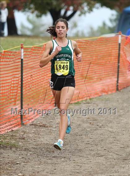 Thumbnail 3 in CIF State Cross Country Championships (D4 Girls) photogallery.