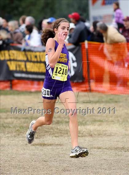 Thumbnail 3 in CIF State Cross Country Championships (D4 Girls) photogallery.