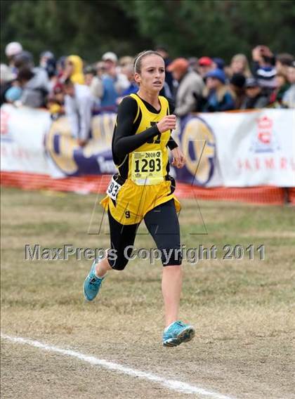 Thumbnail 3 in CIF State Cross Country Championships (D4 Girls) photogallery.