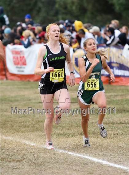 Thumbnail 3 in CIF State Cross Country Championships (D4 Girls) photogallery.
